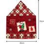 Imagem de Capa Para Cadeira Papai Noel Natal Enfeite 45x55cm Vermelha - Master Christimas