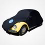 Imagem de Capa para cobrir carro fusca vw itamar 1200 1300 1500 1600 tecido helanca lycra cor preta capas lp