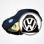 Imagem de Capa para cobrir carro fusca vw itamar 1200 1300 1500 1600 tecido helanca lycra cor preta capas lp