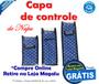 Imagem de Capa para Controle Remoto - P M G - Azul com Bolinha Branca -  Panami
