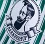 Imagem de Capa Para Corte Profissional Barbearia Personalizada Verde
