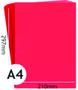 Imagem de Capa para encadernação A4 Vermelho Couro Fundo PP 0,30 50Un