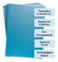 Imagem de Capa para Encadernação Cristal Couro A4 Pp Transparente 100un