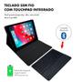 Imagem de Capa Para iPad 6 2018 Tela 9.7 Polegadas Case Teclado E Touchpad Anti Impacto Premium