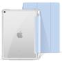 Imagem de Capa Para iPad 9, 8, 7 Geração 10.2 Capinha Tablet Smart Case Cover Protetora Anti Impacto com Compartimento Espaço p/ Caneta Pencil Premium Magnética