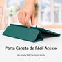 Imagem de Capa para Ipad Air 5 Air 4 10.9 Polegadas Smart Anti Impacto Porta Pencil + Pelicula