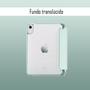 Imagem de Capa Para iPad Mini 6ª Ger A2567 2021 8.3" Capinha Smart Case c Fundo Transparente Fosco Magnética c/ Espaço p Caneta Anti Impacto e Suporte a Caneta