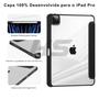 Imagem de Capa para iPad Pro 11 4 3 2 1 Geração Capinha Tablet Smart Case Cover Protetora Anti Impacto e Compartimento Espaço p/ Caneta Pencil Premium Magnética