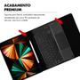 Imagem de Capa Para iPad Pro 12.9 2021 Case Com Teclado E Touchpad Colorido Anti Impacto Premium