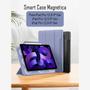 Imagem de Capa para iPad Pro 12.9" 4ª A2229/ 5ª A2378 M1/ 6ª A2436 M2 Capinha Smart Case Fixação Magnética Espaço p Caneta c Alça Proteção Anti Risco Ultra Slim
