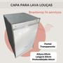 Imagem de Capa para lava louças brastemp 14 serviços transparente flex