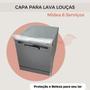 Imagem de Capa para lava louças midea 8 serviços transparente flex