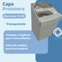 Imagem de Capa para lavadora electrolux 13kg led essential care transparente