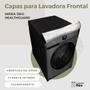 Imagem de Capa para lavadora midea 13kg healthguard transparente flex
