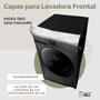 Imagem de Capa para lavadora midea 13kg healthguard transparente flex