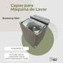 Imagem de Capa para máquina de lavar brastemp 15kg impermeável flex