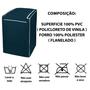 Imagem de Capa para máquina de lavar Eletrolux, Brastemp, Consul 10,11 e 11,5 KG Azul Cobalto