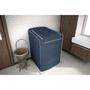 Imagem de Capa para maquina de lavar Eletrolux, Brastemp, Consul 10,11 e 11,5 KG Azul Cobalto - Adomes