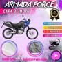 Imagem de Capa para Moto YAMAHA TÉNÉRÉ 250 100% Forrada Forro Total Armada Force 100% Impermeável Forro Total Protege Sol Chuva Poeira Lona Proteção Automotiva