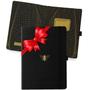 Imagem de Capa para Notebook B5 Dingbats* Pro Dotted Large - Design Preto em Tecido