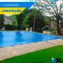 Imagem de Capa para Piscina 10 em 1 Proteção 9x6 Azul 300 Micras