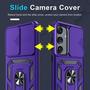 Imagem de Capa para Samsung Galaxy S25/S24 - Roxa - Compatível com Janmitta