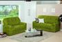 Imagem de Capa para Sofa 2 e 3 Lugares Padrão Elasticada Malha Gel Verde