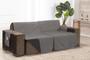 Imagem de Capa para sofa retratil reclinavel 5 a 6 lugares c 2 modulos 1,20m cada + dupla face largura 2,40m