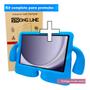 Imagem de Capa Para Tab A9 Plus S9 S8 11" S9 Fe 10.9" Capinha Infantil Anti Impacto + Pelicula