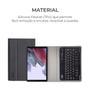 Imagem de Capa Para Tablet Samsung Galaxy Tab A7 Lite 8.7" Polegadas Couro WB Com Teclado