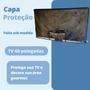 Imagem de Capa para tv led qled plasma 60 polegadas cristal
