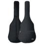 Imagem de Capa Para Violão Simples Voik CV-4101P Preta C/ Bolso e Alça