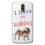 Imagem de Capa Personalizada para Motorola Moto G4 Play Eu Amo Meu Bulldog - TP74