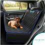 Imagem de Capa Pet Protetora de Banco Traseiro Impermeável Carro para Cães e Gatos Azul