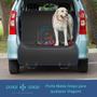 Imagem de Capa Pet Protetora de Banco Traseiro Impermeável Carro para Cães e Gatos Azul