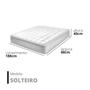 Imagem de Capa Pillow Top Diamond 88 x 188 - Solteiro