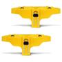 Imagem de Capa Pinça de Freio Tuning Shutt Universal Amarela ABS 2 Peças Aro 14 ou Superior Similar Brembo