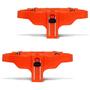 Imagem de Capa Pinça de Freio Tuning Shutt Universal Laranja ABS 2 Peças Aro 14 ou Superior Similar Brembo