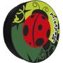 Imagem de Capa Pneu Roda Estepe Universal com Cadeado Anti Furto Aro 14 à 16 Carrhel 451 Ladybird Joaninha