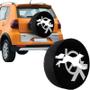 Imagem de Capa Pneu Roda Estepe Volkswagen Crossfox Universal com Cadeado Anti Furto Aro 14 à 16 Carrhel