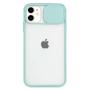 Imagem de Capa Proteção Slide Compatível com iPhone 11 Verde Tiffany