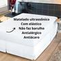 Imagem de Capa protetor de colchão impermeável casal box antiácaro matelada grossa segura xixi para idosos