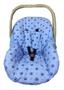 Imagem de Capa Protetor Para Bebê Conforto Universal Menino Coroa Azul