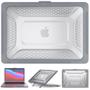 Imagem de Capa Protetora Anti Impacto Compatível Com Macbook Air 13.6 pol A3113 CorCinza
