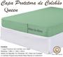 Imagem de Capa Protetora Colchão Queen Com Zíper Cama Box Malha Algodão 30cm Alt.