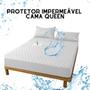 Imagem de Capa Protetora Colchao Queen Matelado Impermeável Macio