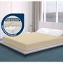 Imagem de Capa Protetora de Cama Colchão Casal Com Elástico Anti-ácaro Resistente 138x188x18cm Cores Variadas - Envio Imediato