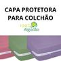 Imagem de Capa Protetora de Colchão Sognare Queen 30 cm com Ziper Varias Cores