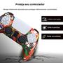 Imagem de Capa Protetora De Silicone Antiderrapante Para Controle PS5 Slim Com Grips Para Polegar Para Gamepad
