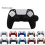 Imagem de Capa Protetora De Silicone Antiderrapante Para Controle PS5 Slim Com Grips Para Polegar Para Gamepad
